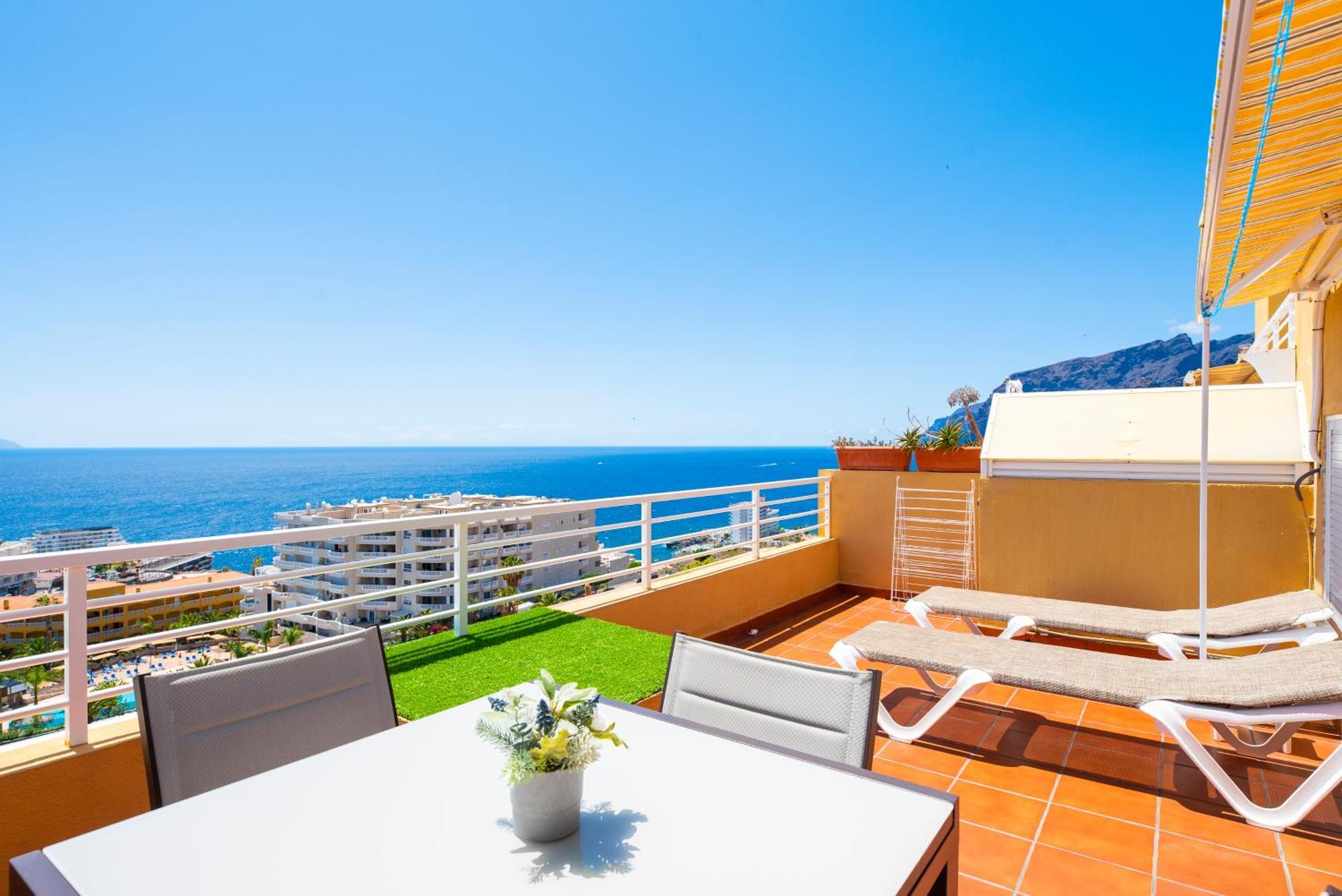 Panomaric Sea View - Sol Apartment Пуэрто-де-Сантьяго Экстерьер фото